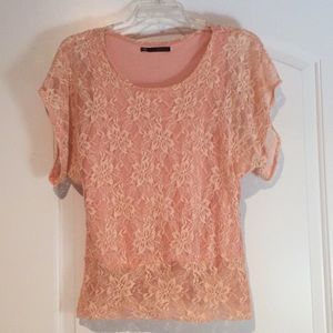 Maurices flowery lace top